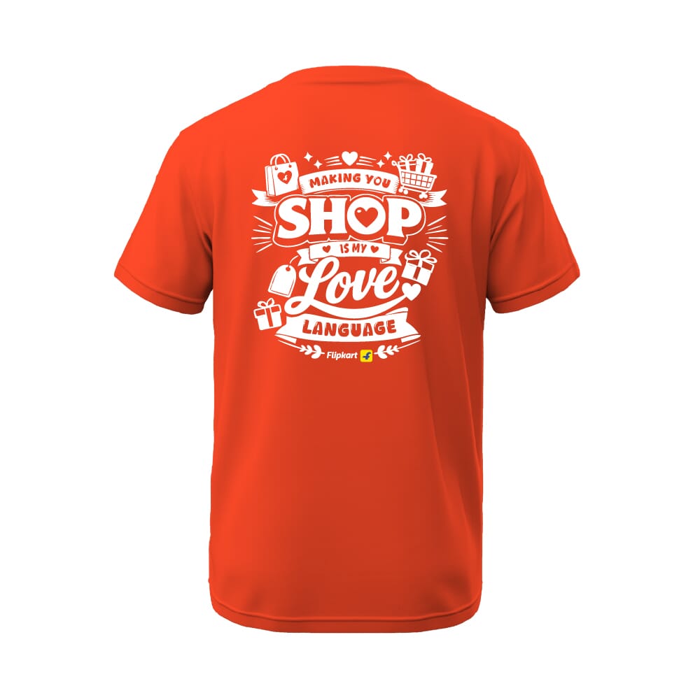 My Love Language - Pima Round neck T-Shirt - Red